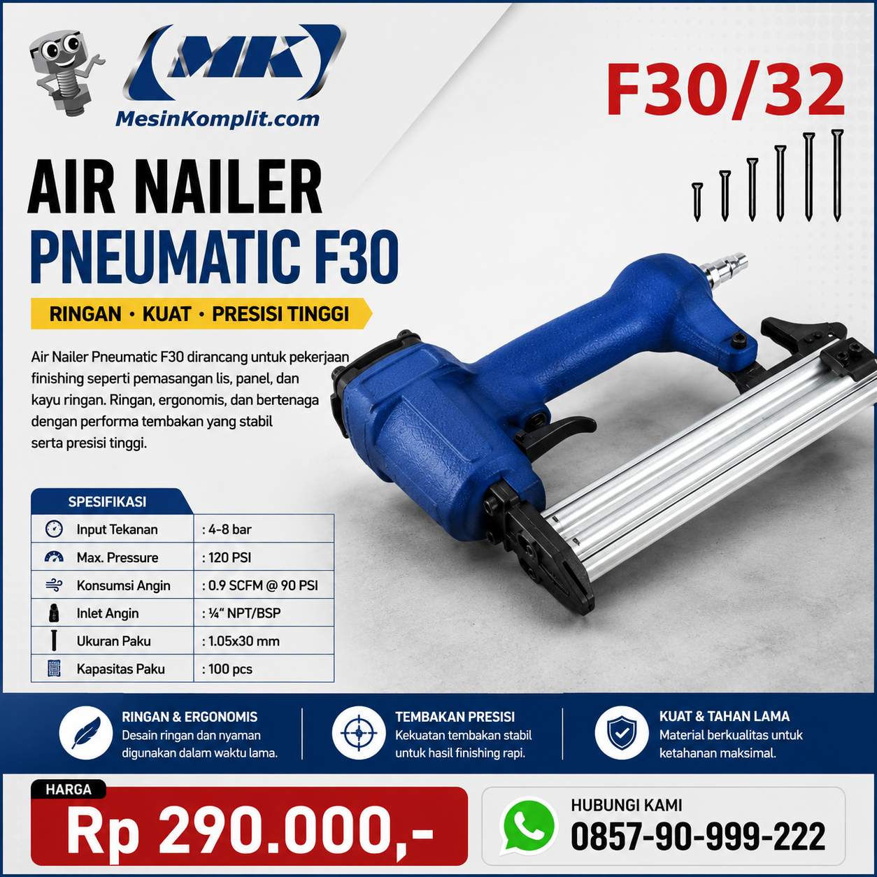 Stapler Angin F30 (P...